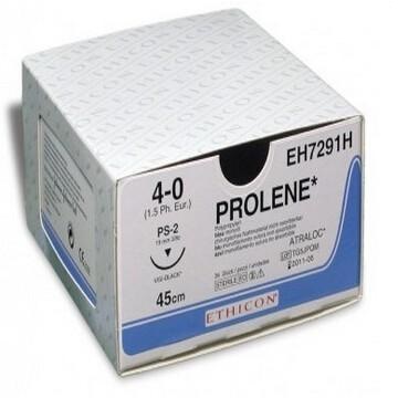 強生 普理靈不可吸收縫線 prolene